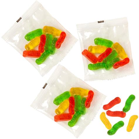 individually wrapped gummy worms|Amazon.com: Individual Gummy Worms